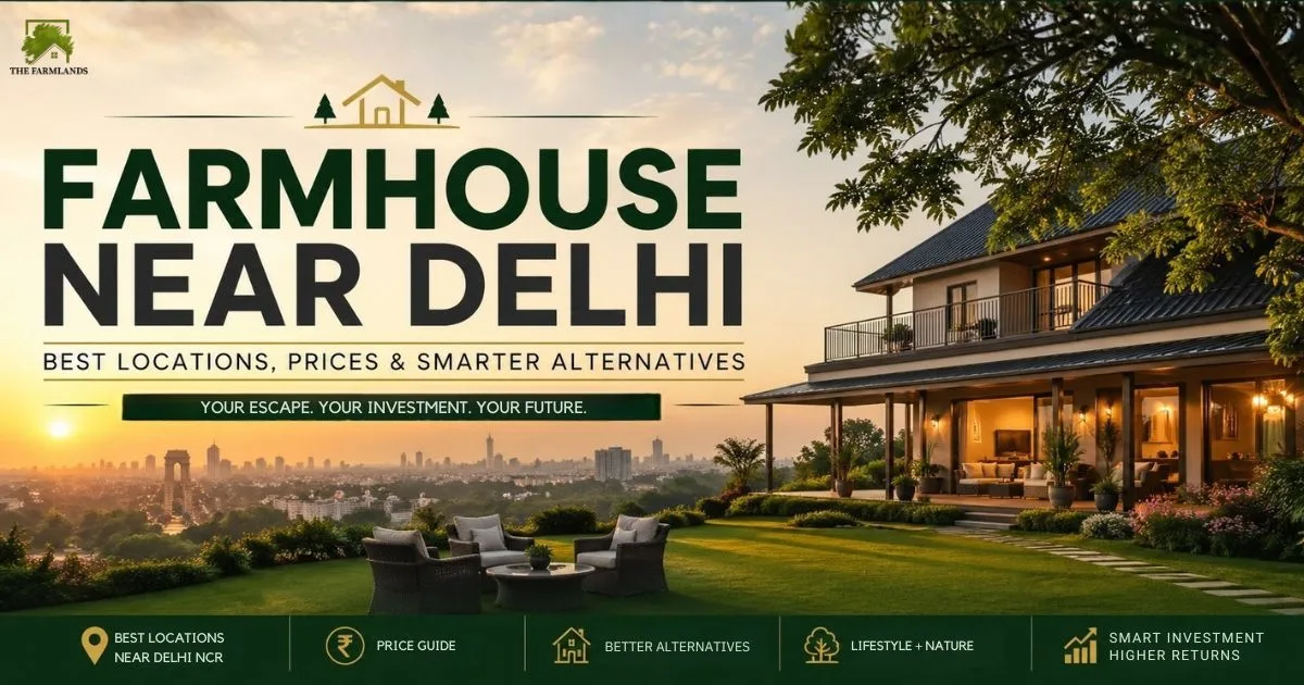 Farmhouse Near Delhi: Best Locations, Prices and Investment Guide
