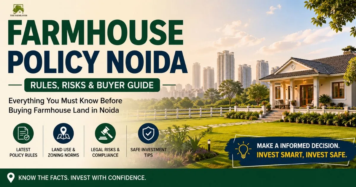 Farmhouse Policy Noida: Rules, Legal Reality, Risks and Investment Guide