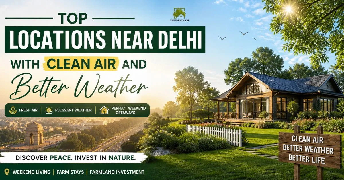 Top Locations Near Delhi with Clean Air and Better Weather