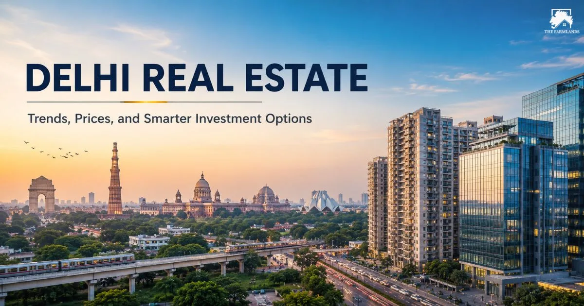 Delhi Real Estate: Trends, Prices, and Smarter Investment Options