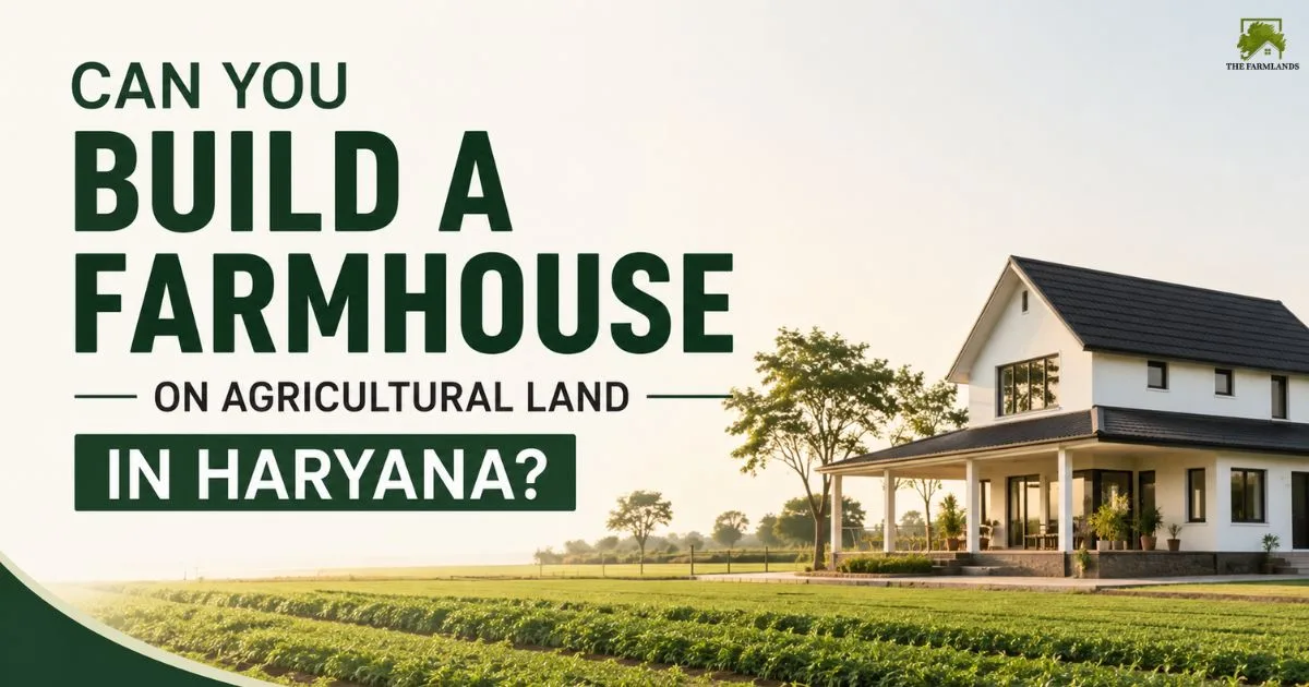 Can You Build a Farmhouse on Agricultural Land in Haryana?